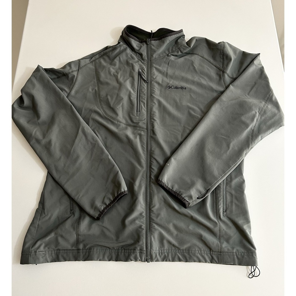 Columbia Men's Omni-Wick Jacket-gray- Lightweight Water Resistant‎ XL